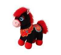 Adorable Horse Plush - Soft Chinese Figurine Doll, Blessing Meaning Stuffed Animals For Kids, Decorative Soft Design, Party Favor And Present, Plush Toy For Birthday, Chinese New Year, Easter