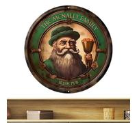 Adorable irlandés Pub Wall Sign, Vintage Wall Poster, rústico irlandés Pub Sign, Funny Wall Poster, Funny Irish Pub Decor, Irish Pub Sign Wall Vintage Rustic Home Sign Decor for Saloon