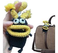 Adorable Key Fob Pouch - Crochet Big Sausage Mouth Key Case Holder | Handmade Travel Safe Lock Bag for Vehicle Keys | All-Around Protection for Your Keys Accessory