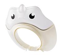 Adorable Kids Shower Cap, Adjustable Shampoo Hat, Cute Dinosaur Bathing Shield, Designed with an Adjustable Strap for Toddler, Boys and Girls, 9.06x8.66 Inches