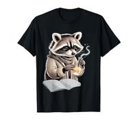 Adorable Mapache Científico Poción Química Camiseta