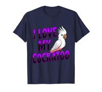 Adorable «Me encanta mi cacatúa» para pájaros, mamás y papás, divertida novedad Camiseta