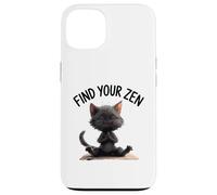 Adorable meditación de gato Carcasa para iPhone 13