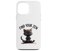 Adorable meditación de gato Carcasa para iPhone 13 Pro Max