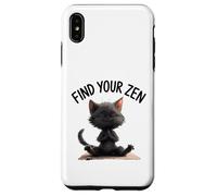 Adorable meditación de gato Carcasa para iPhone XS Max