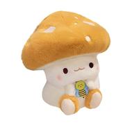 Adorable muñeca de seta linda, juguete de peluche, muñeca de abrazo, relleno de algodón, soledad, juguete cómodo para niñas, niños pequeños, habitación infantil, peluches calmantes, decoraciones de