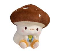 Adorable muñeca de seta linda, juguete de peluche, muñeca de abrazo, relleno de algodón, soledad, juguete cómodo para niñas, niños pequeños, habitación infantil, peluches calmantes, decoraciones de