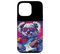 Adorable músico koala para una actuación divertida Carcasa para iPhone 14 Pro Max