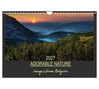 Adorable Nature - Images from Bulgaria / UK-Version (Wall Calendar 2027 DIN A4 landscape), CALVENDO 12 Month Wall Calendar: The beautiful nature of Bulgaria
