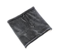 Adorable Neck Warmer Gaiter, Windproof Ski Face Scarf with Drawstring, Face Cover, Neck Wrap for Cold Weather for Skiing Hiking Cycling, Outdoor Winter Gear, Thermal Neck Warmer, Gris,