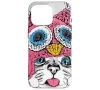 Adorable Owl Kitty Cat Taste of Snow Cute Winter Christmas Carcasa para iPhone 16 Pro