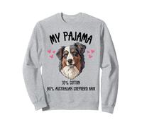Adorable pastor australiano - Diseño de perros para los amantes de las mascotas Sudadera
