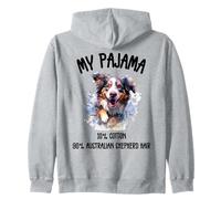 Adorable pastor australiano - Diseño de perros para los amantes de las mascotas Sudadera con Capucha