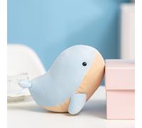 Adorable Peluche de Animal Kawaii, Ballena de Poliéster (Orcinus orca y Delphinapterus leucas), Regalo Único para Niños y Niñas, Ideal para Halloween y Navidad - 1 Pieza
