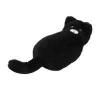 Adorable Pencil Case - Lápiz Plush Organizer, Cat Pen Case for Kids, Zippered Plush Pencil Pouch with Spacious Zipper Compartment, Soft Pencils Organizer, Kids Crayon Pouch Ideal for Students, Negro