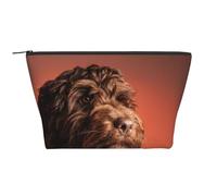 Adorable Perro cacatúa, Bolsa de artículos de tocador Bolsa de Maquillaje Bolsa de cosméticos Bolsa de artículos de tocador de Viaje portátil