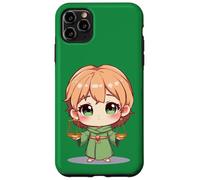 Adorable Personaje del Zodiaco Libra sosteniendo balanzas equilibradas Carcasa para iPhone 11 Pro MAX