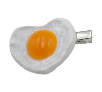 Adorable pinza para con forma de corazón y huevos, adorno para cómodo y encantador, regalo, accesorios para fotos, pinza creativa para huevos para niños