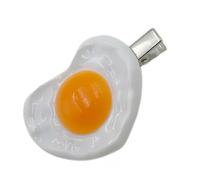Adorable pinza para con forma de huevos y corazón, adorno para cómodo y encantador, regalo, accesorios para fotos, Clip en forma de huevos para fiestas