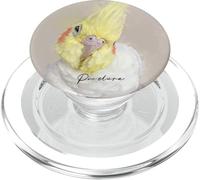 Adorable retrato de cacatúa, regalo para mascotas PopSockets PopGrip para MagSafe