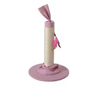 Adorable Scratching Post, Candy Design Cat Scratch Pole, Indoor Cat Scratching Post, Fabric Covering Base Scratch Post, Sturdy Large Scratch Pole with Fabric Covering Base for Kitten and Adult Cats