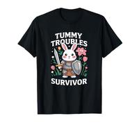 Adorable superviviente de problemas estomacales Camiseta