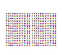 Adorable Tiny Stickers Puffier Decorative Sheets for Notebook, Phone Case, Boys Girls Craft Stickers Puffier Sticker