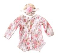 Adorable - Traje de fotografía para recién nacido, vestido de princesa para niñas, posando, recién nacido, de encaje, con diadema, regalo