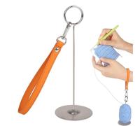 Adorable Yarn Holder, Crochet Yarn Holder with Wrist Strap, Yarn Organizer for Enthusiasts, Crochet Organizer, Ergonomic Wrist Knitting Organizer Compact Yarn Hanger Storage Accessory for Crocheting