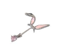 Adorables Conejos Forma Ear Cuff Joyería Pendiente De Aleación Melocotón Suave Diseño Minimalista Pendientes Joyería Para Orejas Sensibles Pendiente Conejos Rosados Encanto