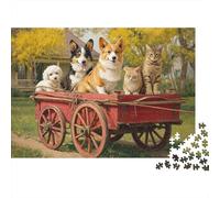 Adorables Juegos para Perros para Toda la Familia. Ideas Hombres y Mujeres. 1000 Piezas (75 x 50 cm).