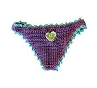 Adorables marcapáginas de punto para ropa interior, ganchillo, A | Para amantes de los libros, decoración de diario de lectura diaria para cuadernos, diario, regalo familiar