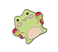 Adorables Ranas Que Tocan Instrumentos Pin Música Ranas Artistas Pin Conjunto De Joyería Encantadora Accesorios De Para Día A Día
