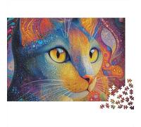 Adorables Rompecabezas de Gatos: un pasatiempo Encantador. La Herramienta unir. 1000 Piezas (75 x 50 cm).