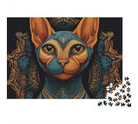 Adorables Rompecabezas de Gatos: un pasatiempo Encantador. La Herramienta unir. 1000 Piezas (75 x 50 cm).