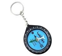 Adoración Brújula - Brújula de oración portátil | Llavero Buscador de Qibla Viaje | Dirección Islámica Para Salah, Camping Y Mochila