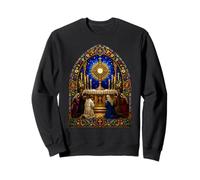 Adoración Eucarística Catedral Gótica Mosaico Arte Arte Sudadera