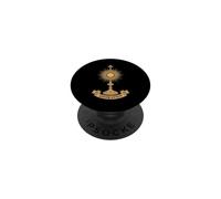 Adoración Eucarística Católica Custodia Santísimo Sacramento PopSockets PopGrip Adhesivo