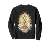 Adoración Eucarística del Santo Sacramento Vintage Católica Sudadera