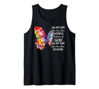 Adoración Fiel Dios Mariposa Arte Inspirador Cristiano Camiseta sin Mangas