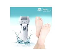 Adore Better Living Electric Callous Remover - Quita callos Electrico, 2 Cabezales, Rodillos de Rotacion 360