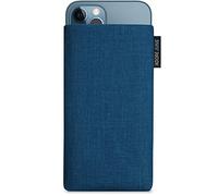 Adore June Classic Azul-Océano Funda Compatible con iPhone 13 Pro MAX/iPhone 12 Pro MAX, Material Resistente Efecto Limpiador de Pantalla