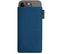 Adore June Classic Azul-Océano Funda Compatible con iPhone 15 14 / iPhone 15 14 Pro, Material Resistente Efecto Limpiador de Pantalla