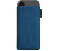 Adore June Classic Azul-Océano Funda Compatible con iPhone 16 Plus 2024, Material Resistente Efecto Limpiador de Pantalla