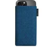Adore June Classic Azul-Océano Funda Compatible con iPhone 16 Pro MAX 2024, Material Resistente Efecto Limpiador de Pantalla