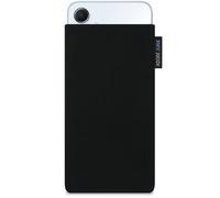 Adore June Classic Negro Funda Compatible con Galaxy A55 2024 & Galaxy A35 2024, Material Resistente Efecto Limpiador de Pantalla