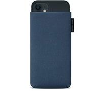 Adore June Classic Recycled Azul Funda Compatible con iPhone 13 Mini/iPhone 12 Mini, Tejido de R-PES Moderno Sostenible. Hecho en Europa