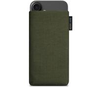Adore June Classic Verde-Oliva Funda Compatible con iPhone 16e / iPhone 16, Material Resistente Efecto Limpiador de Pantalla