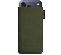 Adore June Classic Verde-Oliva Funda Compatible con iPhone 17 Pro MAX, Material Resistente Efecto Limpiador de Pantalla