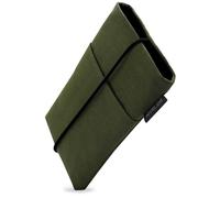 Adore June Funda Bene Compatible con Smartphones de 6 a 6,3 Pulgadas (como iPhone 17 Pro, iPhone 17e, iPhone 17, Galaxy S26, Galaxy S25, Pixel 10 Pro), Cierre de Goma, Color Verde Oliva